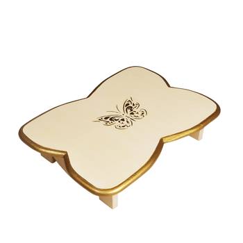 Diwali Christmas Decoration Wooden Chowki Pata Patla Coffee Table 2