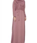 Bisma  Dress Like Abaya  Puce Pink