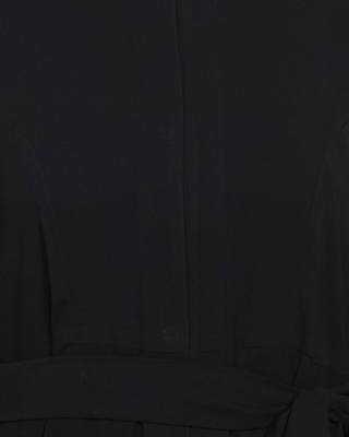 Front Open-Dress With Printed Georgette Panel-Not An Abaya 5