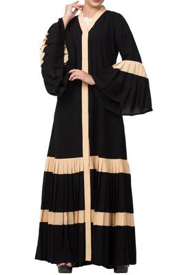 Front Open Abaya Dress 1