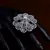 Rhodium Plated Designer American Diamond Finger Ring FR18