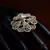 Gold Plated American Diamond Embellished Designer Finger Ring FR19