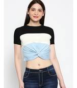 Ammarzo One Size S M Crop Top Light Blue
