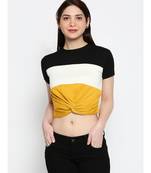 Ammarzo One Size S M Crop Top Yellow