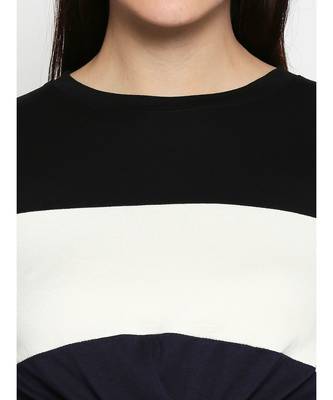 Ammarzo One Size S M Crop Top Navy Blue 5