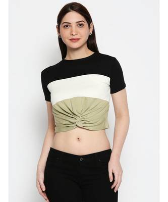Ammarzo One Size S M Crop Top Pista Green 1