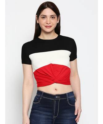 Ammarzo One Size S M Crop Top Red 1