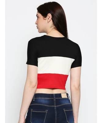 Ammarzo One Size S M Crop Top Red 4