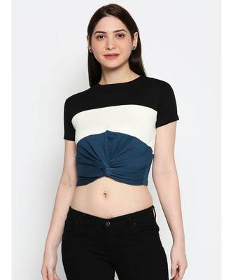 Ammarzo One Size S M Crop Top Royal Blue 1