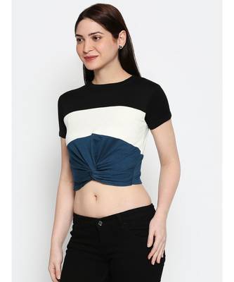 Ammarzo One Size S M Crop Top Royal Blue 2