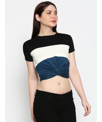Ammarzo One Size S M Crop Top Royal Blue 3