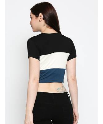 Ammarzo One Size S M Crop Top Royal Blue 4