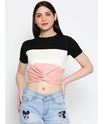 Ammarzo One Size S M Crop Top Pink 1