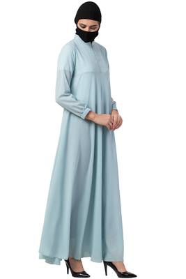 Musheco-Abaya With Umbrella Flare 4