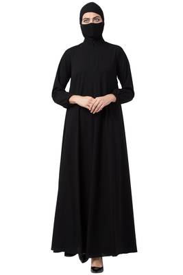 Musheco-Abaya With Umbrella Flare 4