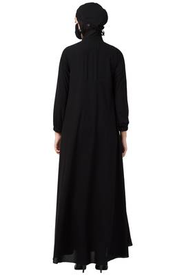 Musheco-Abaya With Umbrella Flare 5
