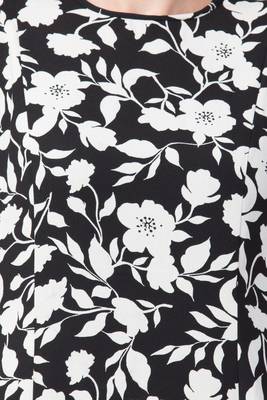 Musheco-Black & White Printed Dress. 5