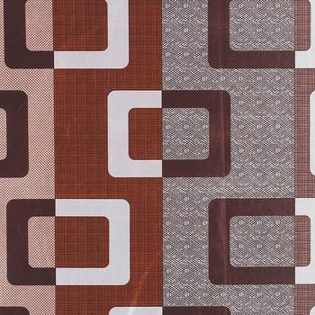 A Brown Printed  Polyester Window Curtain 2