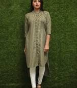 Women Green Kurti 