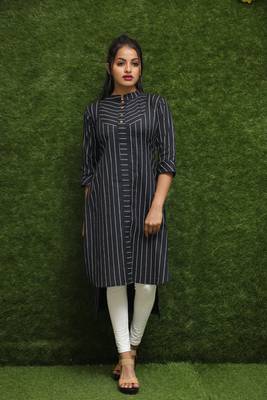 Girls Black Kurti  1