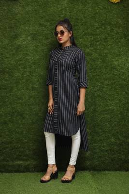 Girls Black Kurti  3