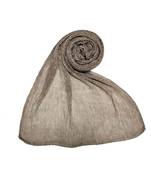 Stole For Women - All Time Best Seller - Crinkled Cotton Mesh Sparkling Women's Stole - Brown