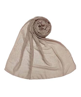Stole For Women - RESTOCKED - BEST SELLER BACK IN STOCK - Premium Cotton Rain Drop Hijab - Purple 1