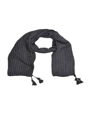 Best Selling Stole - Premium Cotton Fabric - Circular Design All Over The Stole With Fringe's At The Border - Blue 2