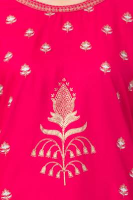 MRC Women Rayon Printed Kurti With Plazo Set 5