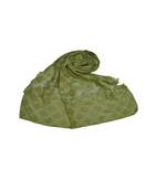 Most Sold Hijab - Cotton Fabric - Heavy Lace On The Hijab - With Kite Shaped Diamond Work On The Hijab - Green