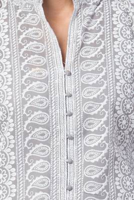 MRC Women Embroidered Kurti With Palazzo Set 5