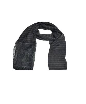 Best In Class - Best In Design - Rich Diamond Work - Stripes and Embroidered Liner With Cotton Blend Fabric - Black 3
