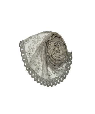 Best In Class - Best In Design - Rich Diamond Work - Stripes and Embroidered Liner With Cotton Blend Fabric - Brown 2