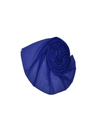 Premium Rich Chiffon Fabric - Best For All Season's - Hijabs That Don't Slip - Premium Plain Chiffon Hijab - Blue 2