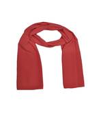 Premium Rich Chiffon Fabric - Best For All Season's - Hijabs That Don't Slip - Premium Plain Chiffon Hijab - Orange