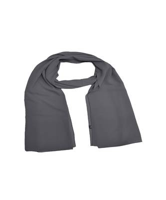 Premium Rich Chiffon Fabric - Best For All Season's - Hijabs That Don't Slip - Premium Plain Chiffon Hijab - Grey 1