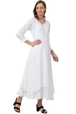 MRC Women Cotton Plain Cotton Kurti 4