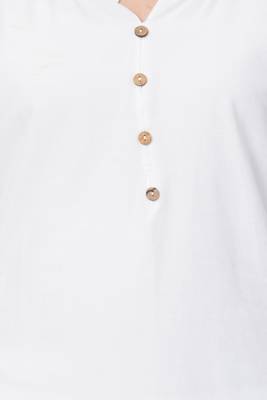 MRC Women Cotton Plain Cotton Kurti 5