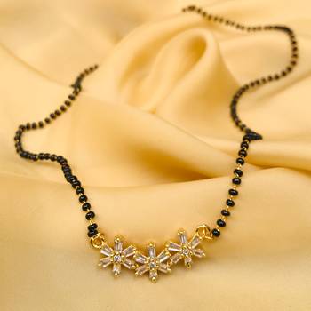 White mangalsutra 1