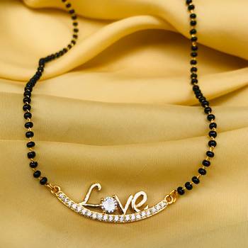 White mangalsutra 1