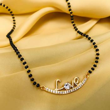 White mangalsutra 2