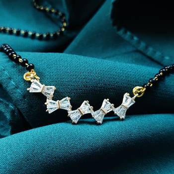 White mangalsutra 1