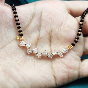 White mangalsutra 2