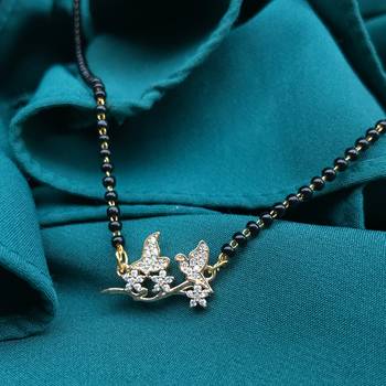 White mangalsutra 1