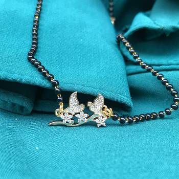White mangalsutra 2