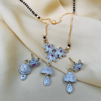 White mangalsutra 2