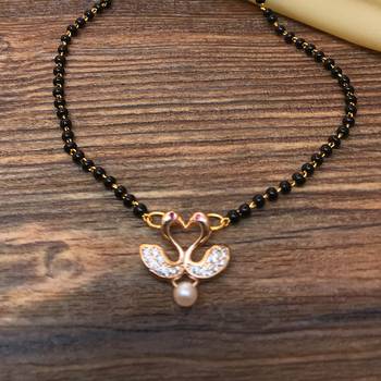 White mangalsutra 1
