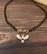 White mangalsutra