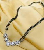 White mangalsutra