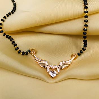White mangalsutra 1